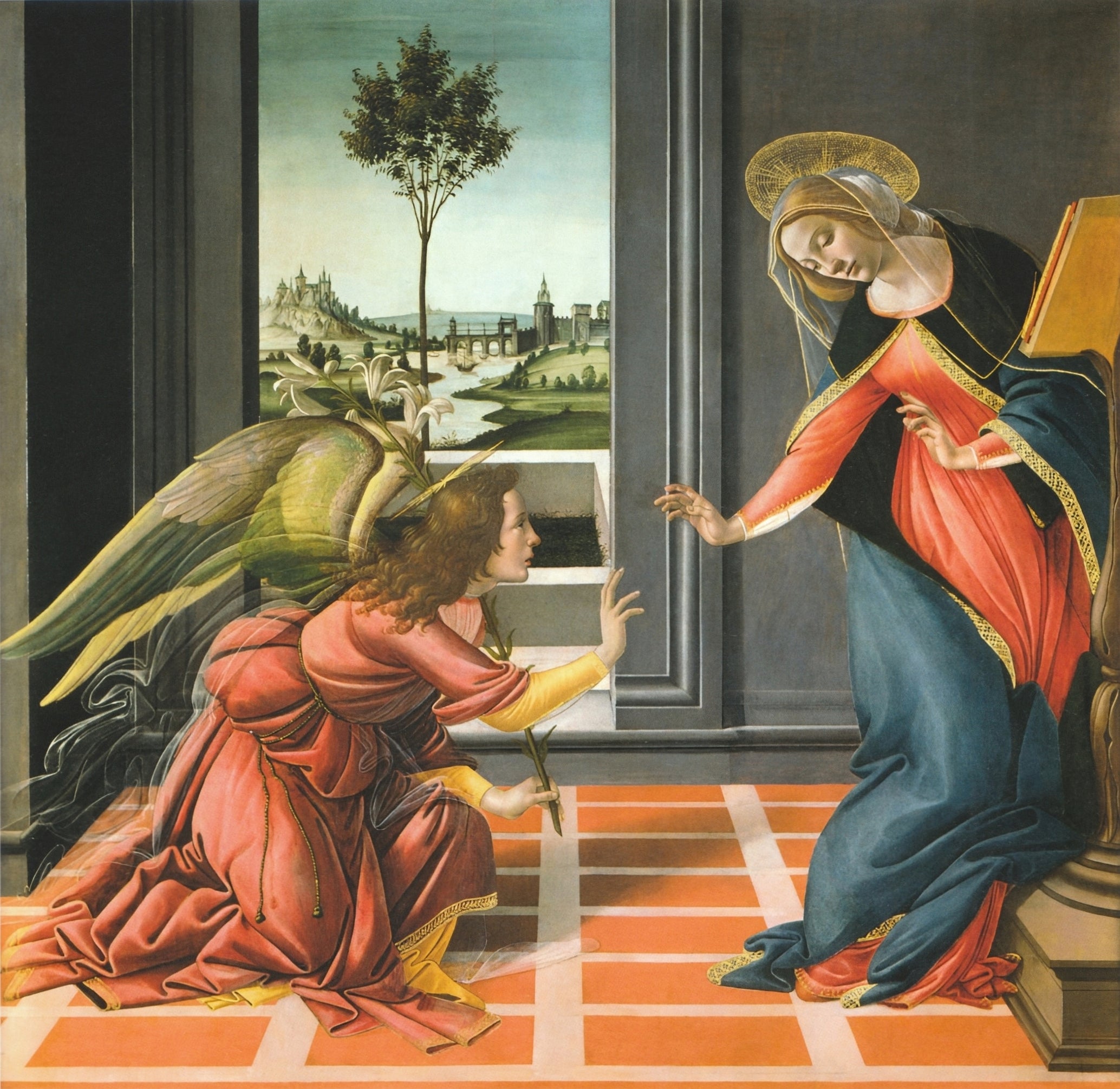 The Annunciation of Cestello - Sandro Botticelli