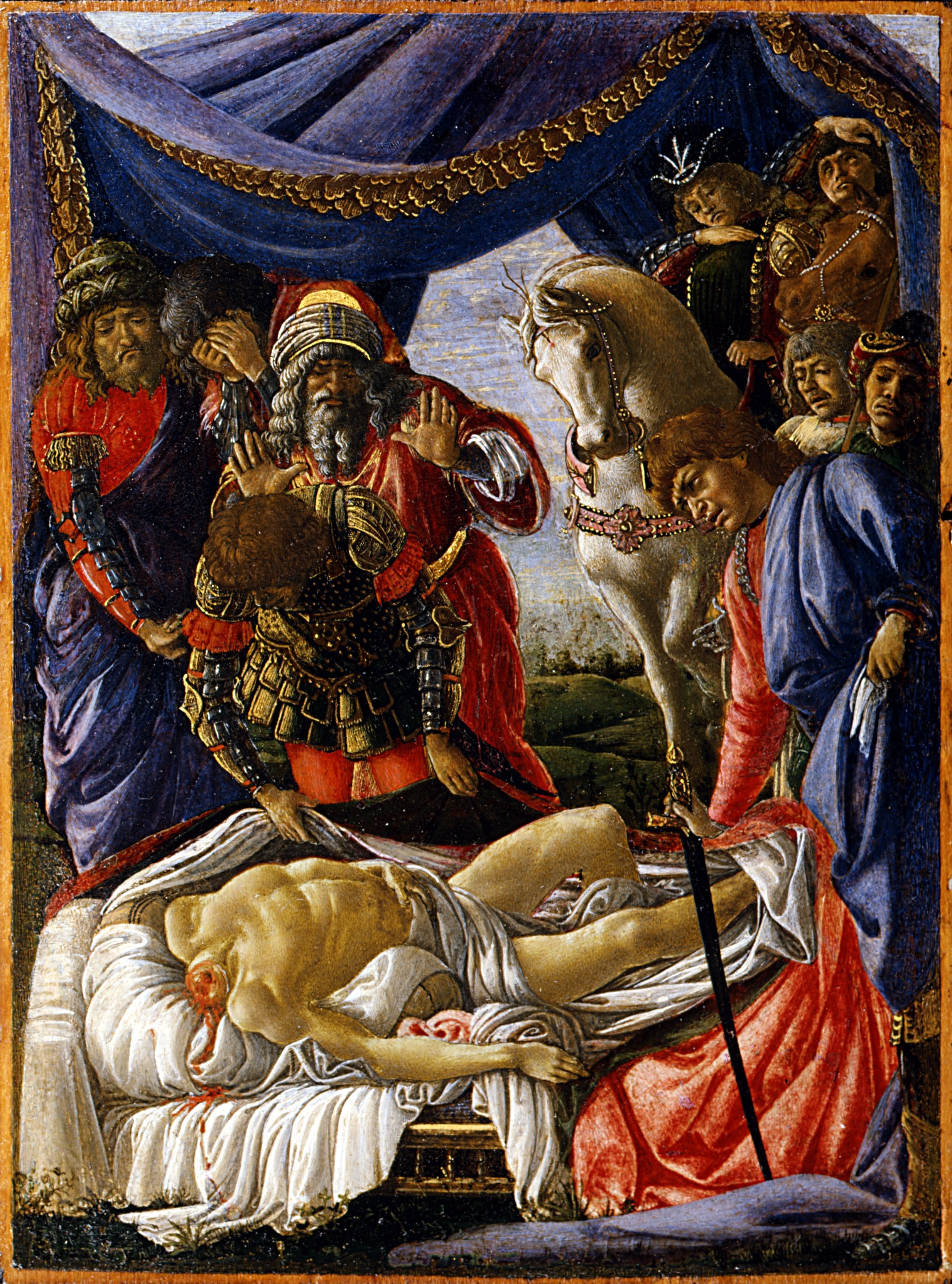 The Discovery of the Body of Holofernes - Sandro Botticelli