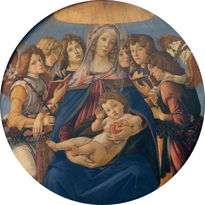 The Virgin with the Pomegranate - Sandro Botticelli