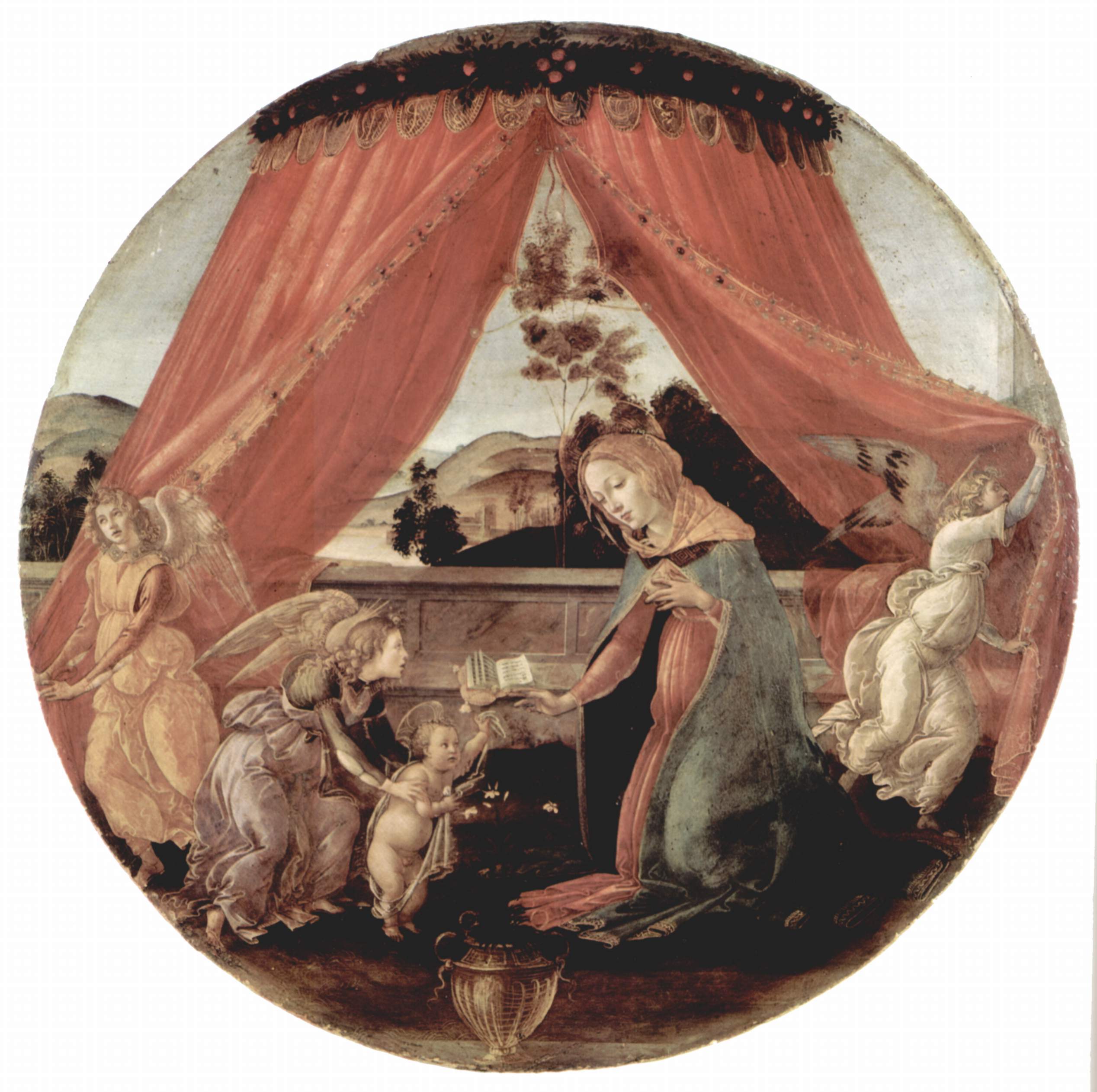 The Madonna of the Pavilion - Sandro Botticelli