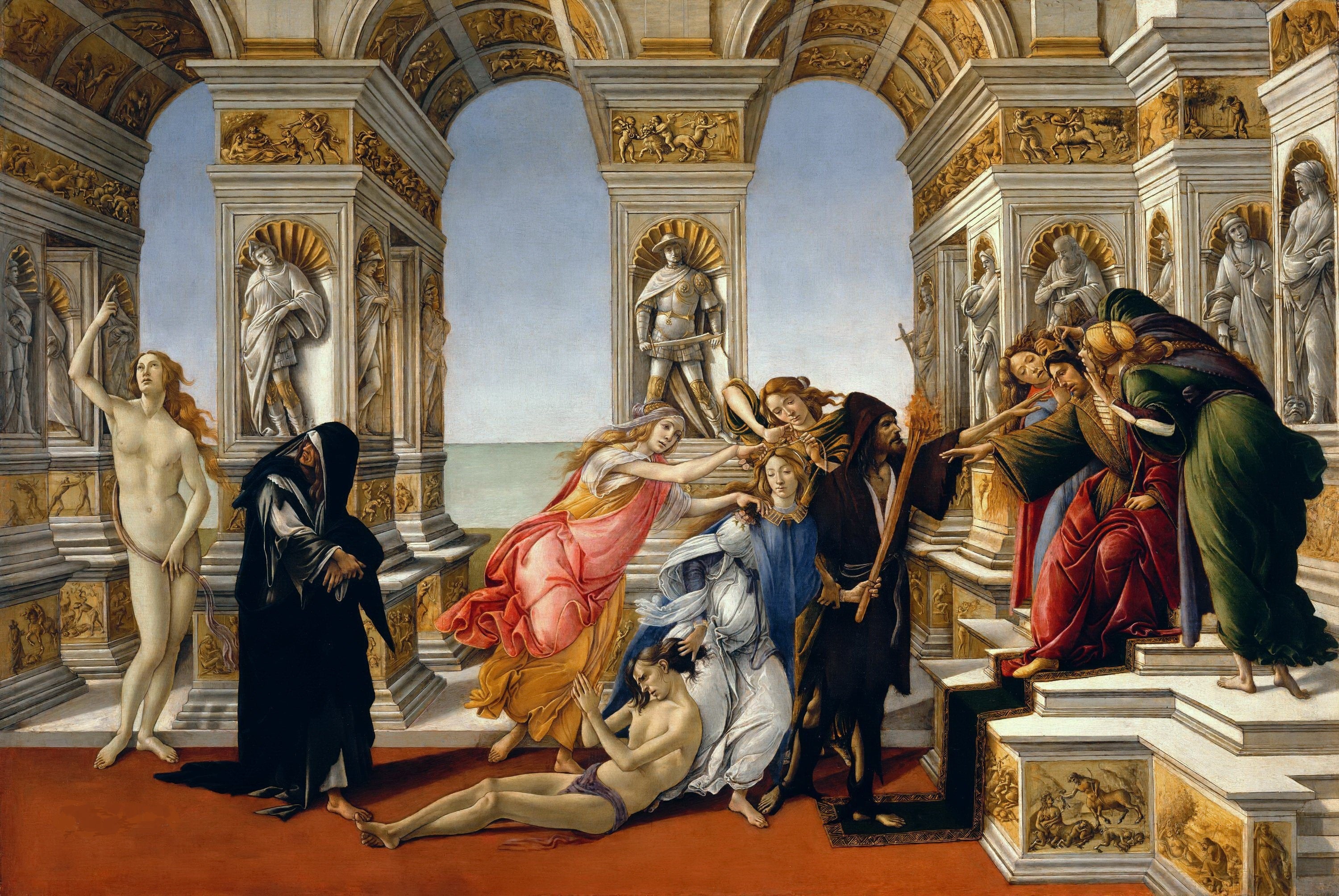 The Calumny of Apelles - Sandro Botticelli