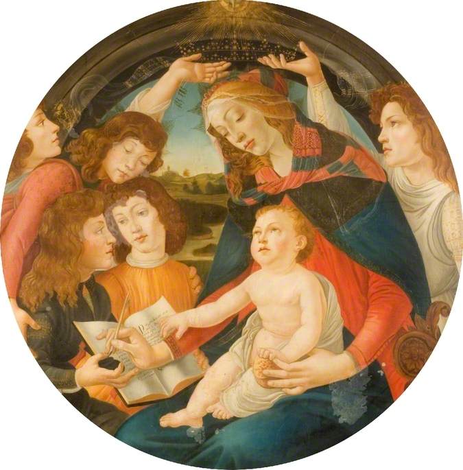 The Madonna of the Magnificat - Sandro Botticelli