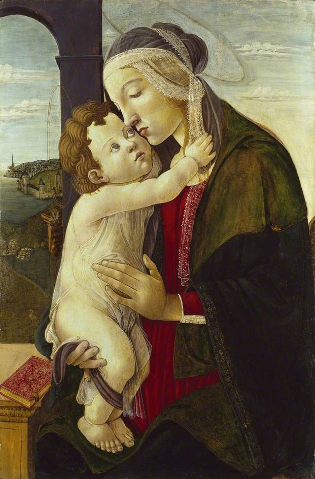 The Virgin and Child - Sandro Botticelli