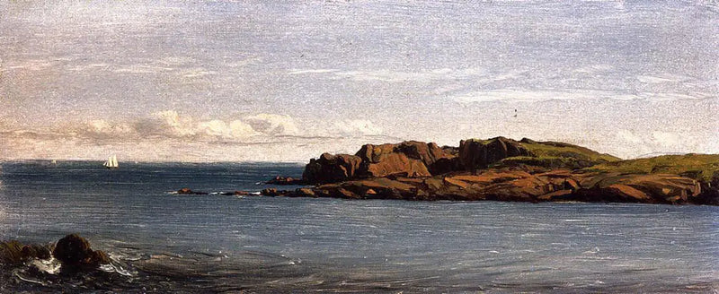 Study on the Massachusetts Coast - Sanford Robinson Gifford