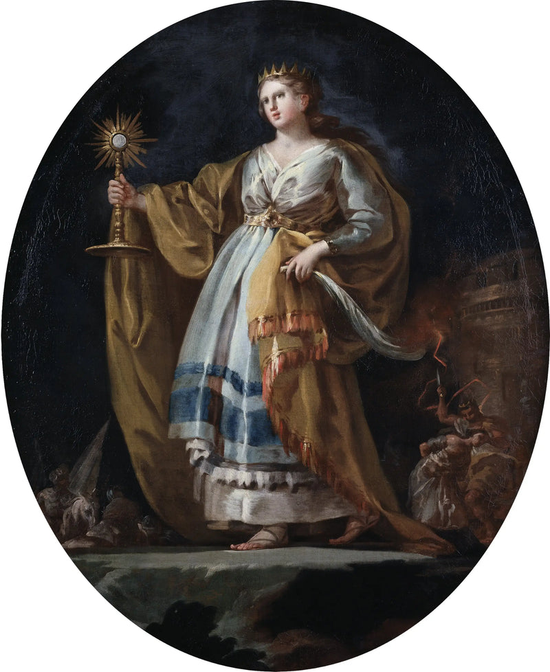 Saint Barbara - Francisco de Goya