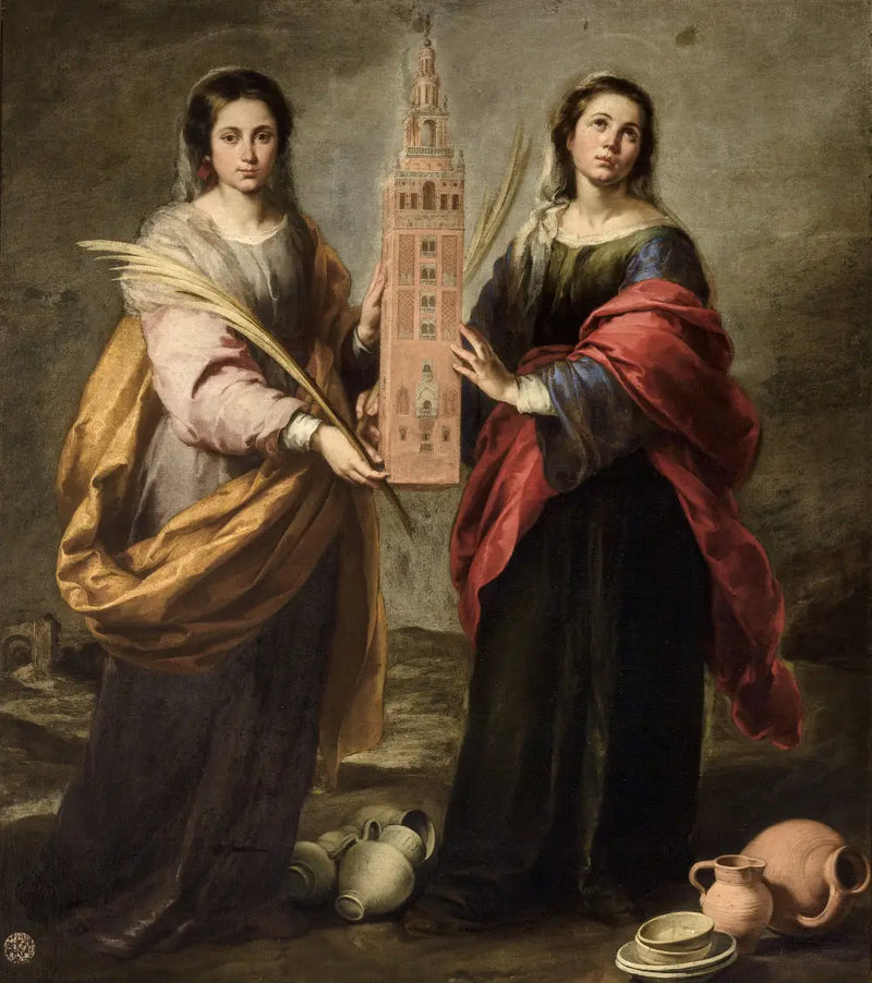 Sainte Justa and Sainte Rufina - Bartolomé Esteban Murillo