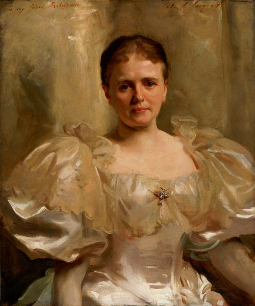 Reproduction du tableau « Louise Weiland Shakespeare (Mme William Shakespeare) - John Singer Sargent » par Alpha Reproduction en peinture à l’huile