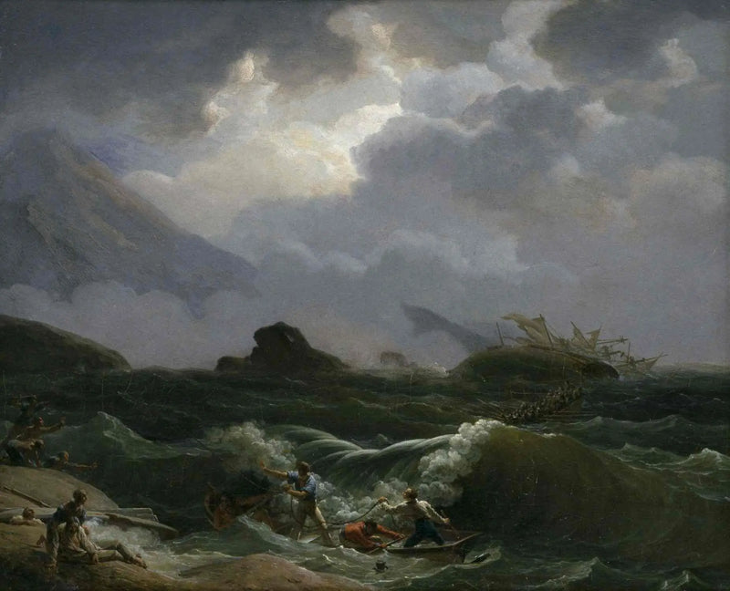 Rescue of the barge l'Alouette - Louis-Philippe Crépin