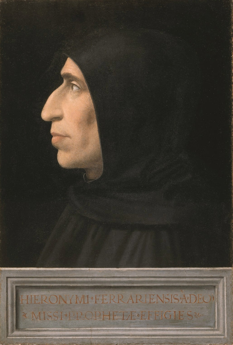 Portrait of Jérôme Savonarola - Fra Bartolomeo