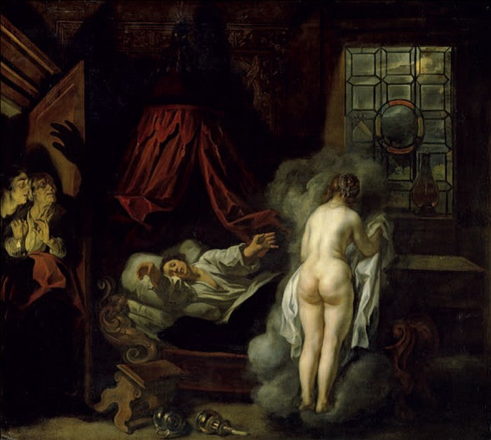 Apparition nocturne (le rêve) - Jacob Jordaens