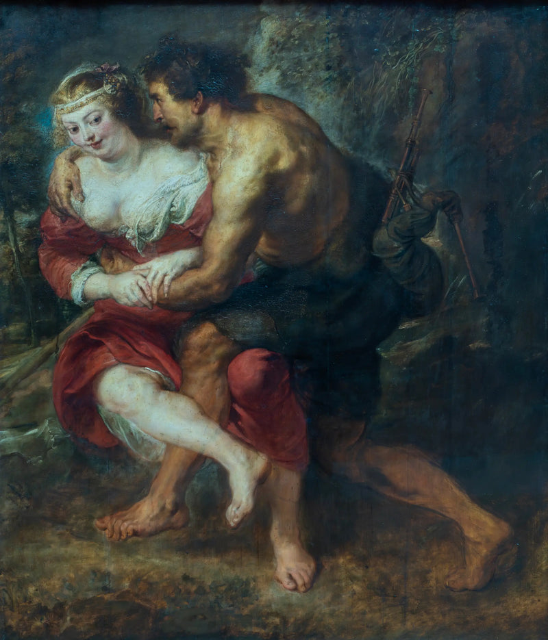 Pastoral Scene (Corydon and Silvia) - Peter Paul Rubens