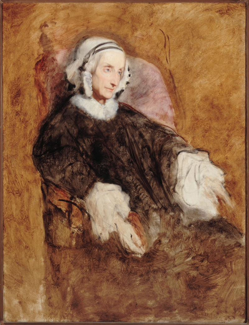 Portrait of Queen Marie-Amélie in Mourning - Ary Scheffer