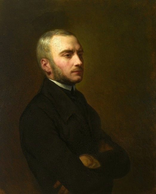 Portrait of Zygmunt Krasiński. - Ary Scheffer