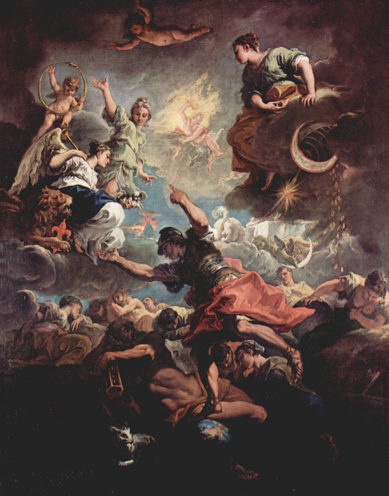 Allegory of Tuscany - Sebastiano Ricci