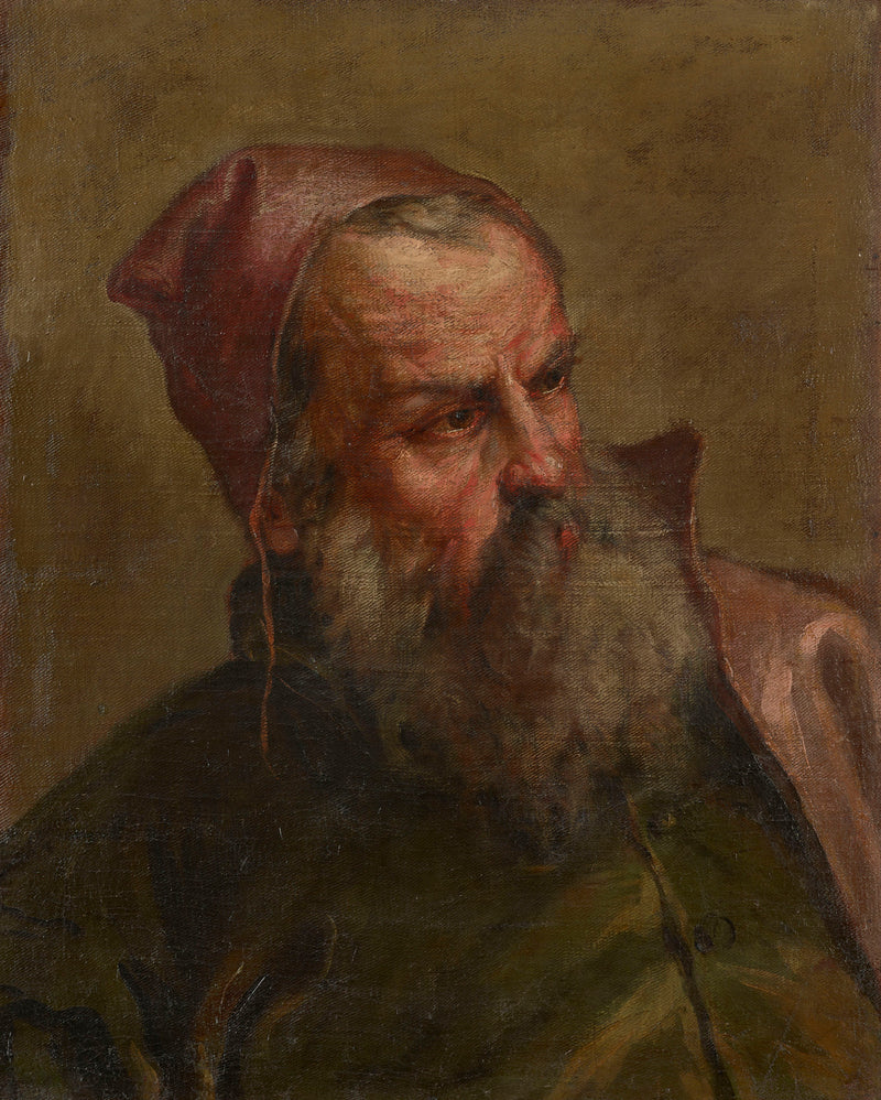 Head of an Old Man (a Publican?) - Sebastiano Ricci