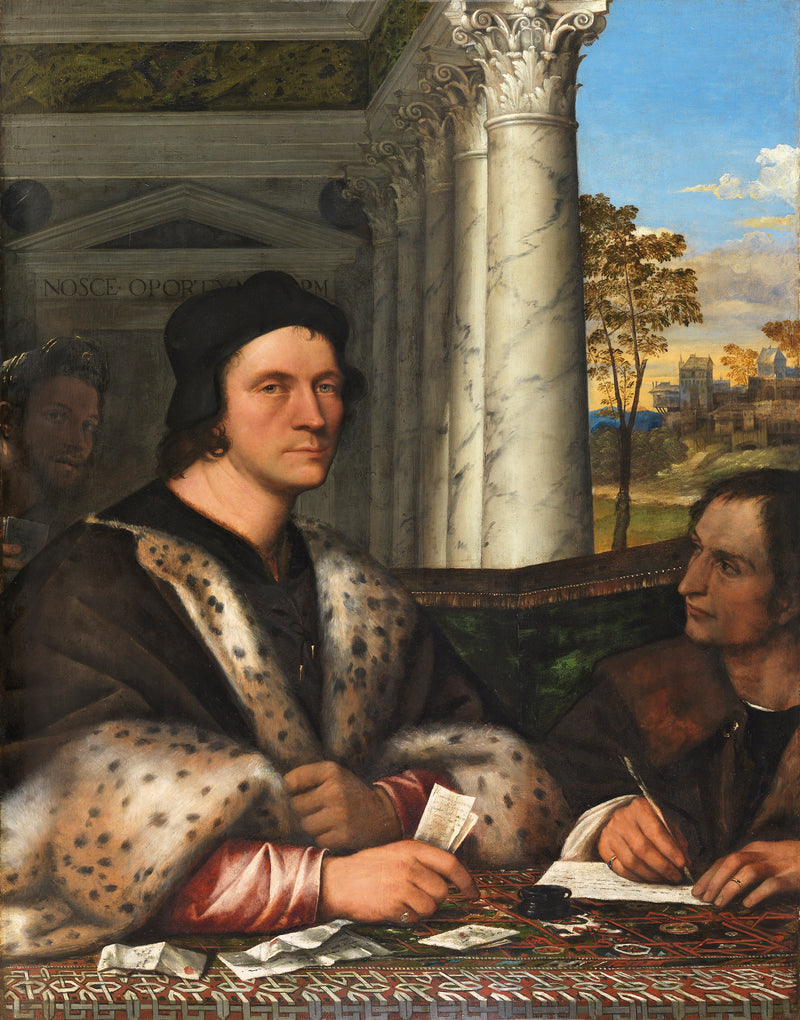 Portrait of Ferry Carondelet with his Secretary - Sebastiano del Piombo