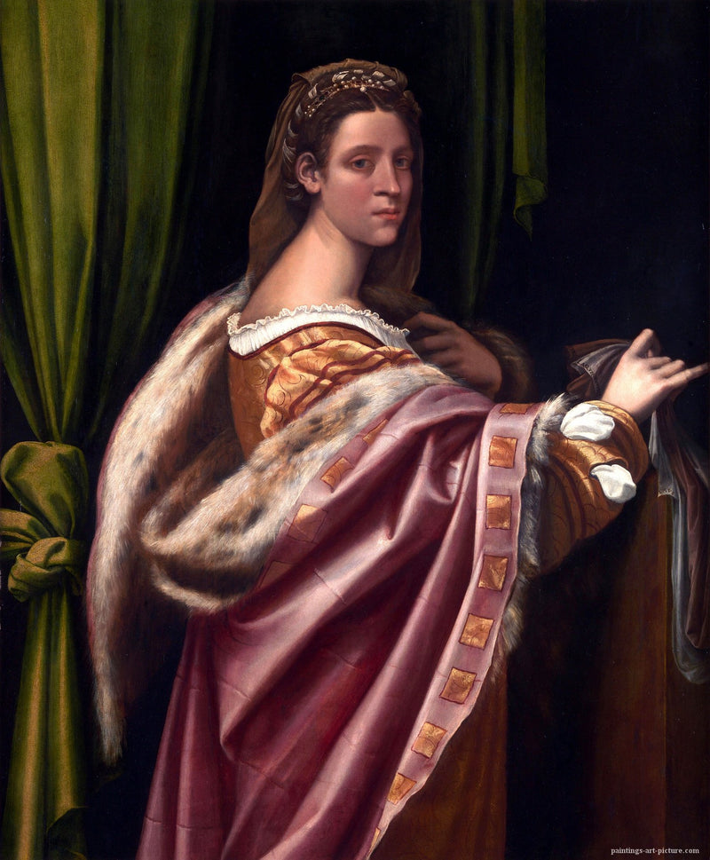 Portrait of a lady - Sebastiano del Piombo