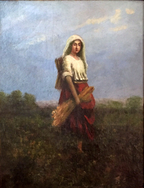 La Moissonneuse - Félix Resurrección Hidalgo