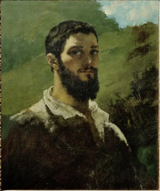 Self-Portrait - Gustave Courbet
