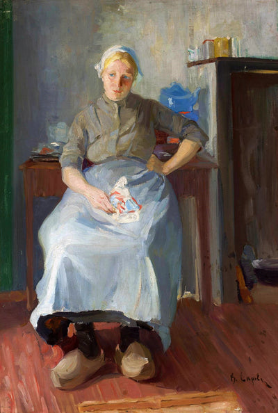 A Breton woman. - Valentin Serov