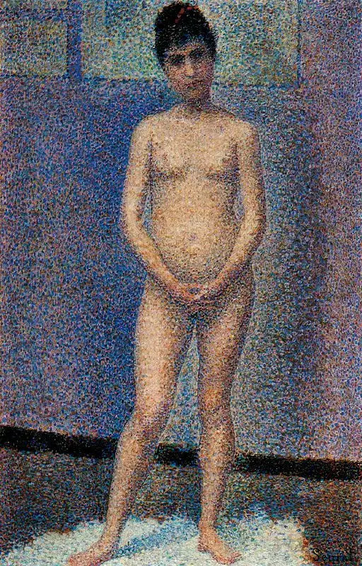 Front Pose - Georges Seurat