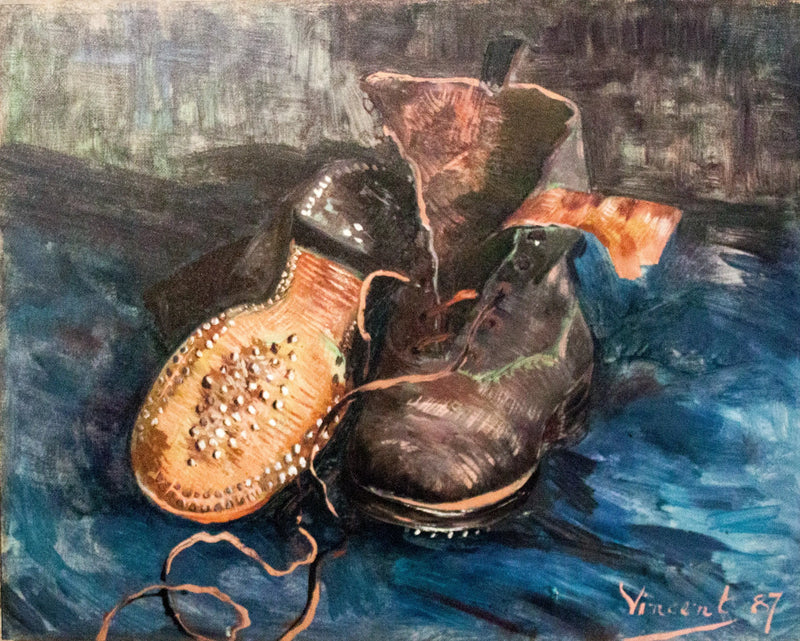 Pair of shoes, A - Vincent van Gogh
