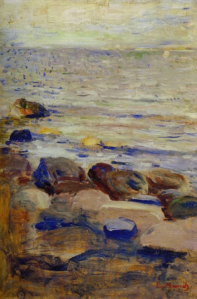 Reproduction du tableau « Côte - Edvard Munch » par Alpha Reproduction en peinture à l’huile