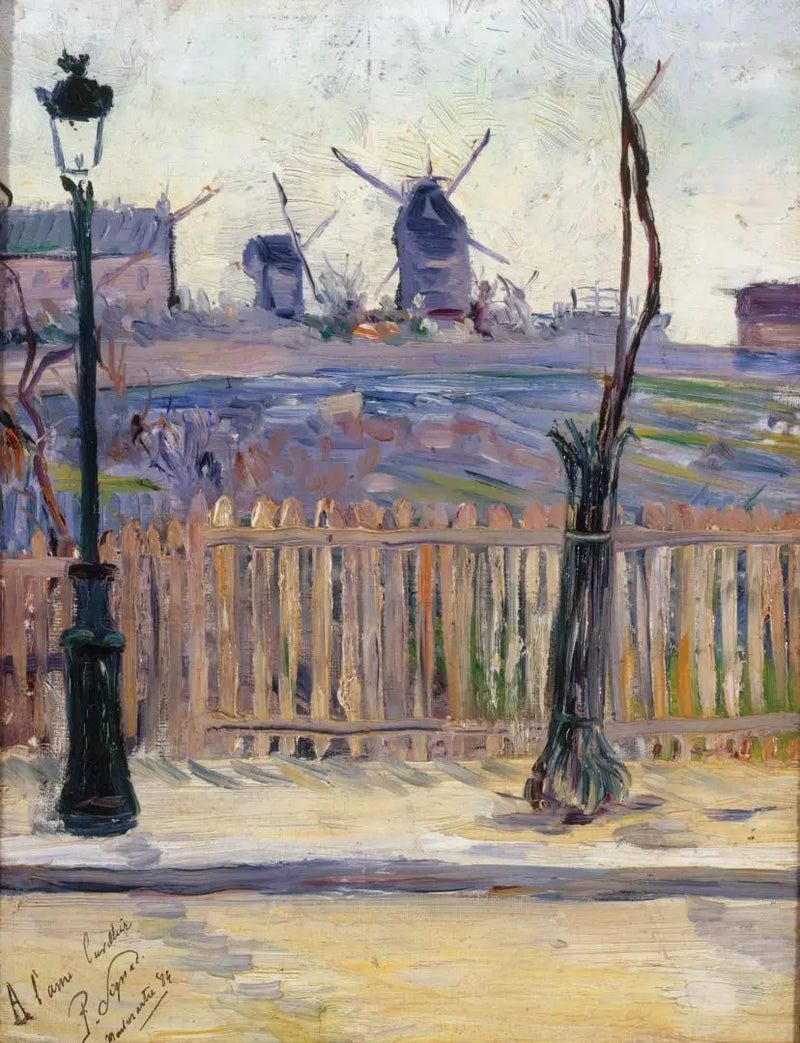 The Moulin de la Galette, in Montmartre - Paul Signac
