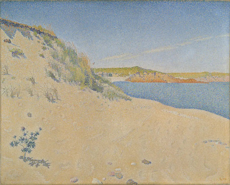 Beach at Saint Briac - Paul Signac