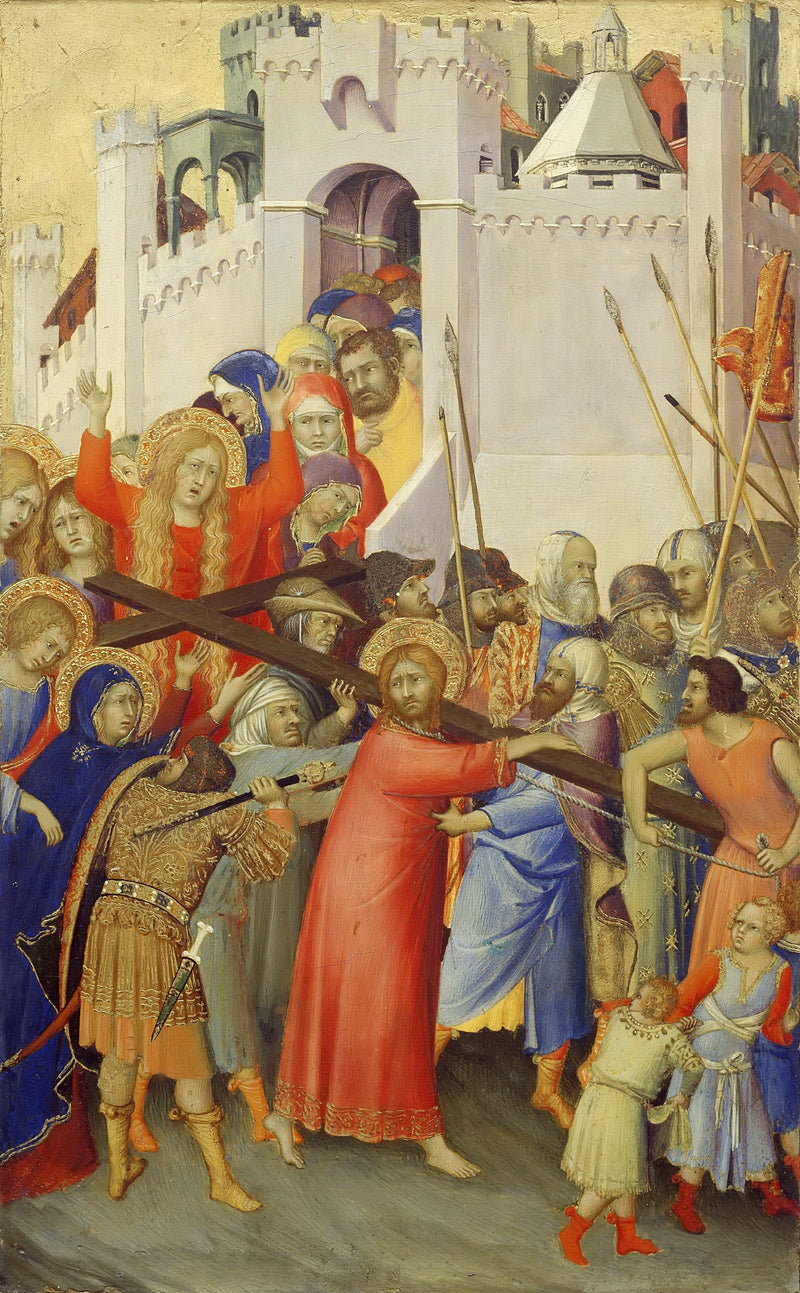 The Carrying of the Cross - Simone Martini