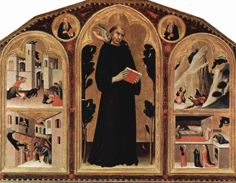 Triptych of Sant'Agostino - Simone Martini
