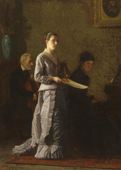 Chanter une chanson pathétique - Thomas Eakins - Alpha Reproduction