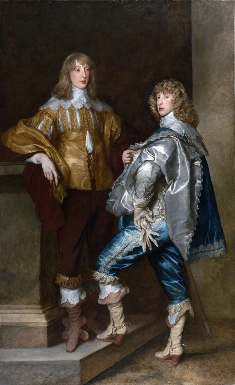 Lord John Stuart and his brother, Lord Bernard Stuart - Antoine van Dyck