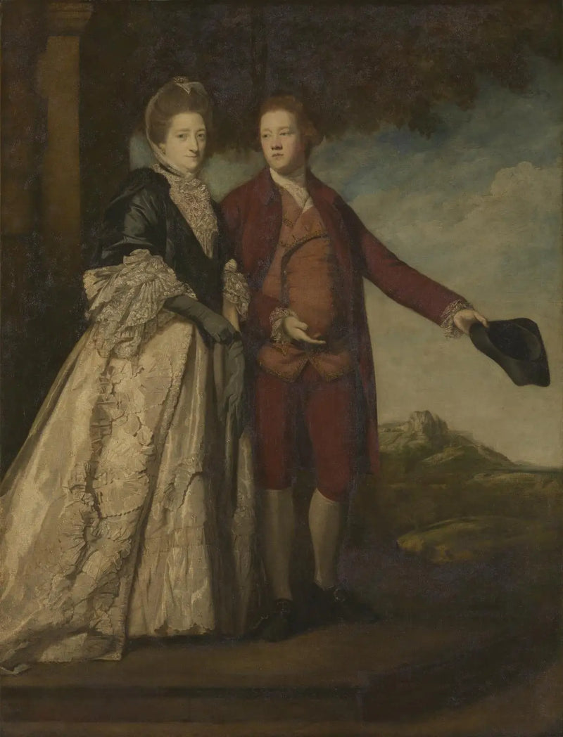 Sir Watkin Williams-Wynn and His Mother - Joshua Reynolds