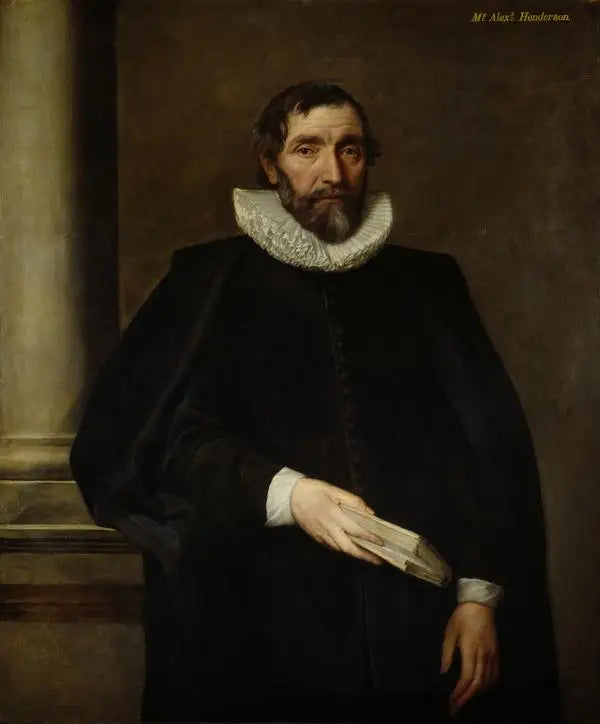 Alexander Henderson, circa 1583 - 1646. Presbyterian theologian and diplomat - Antoine van Dyck