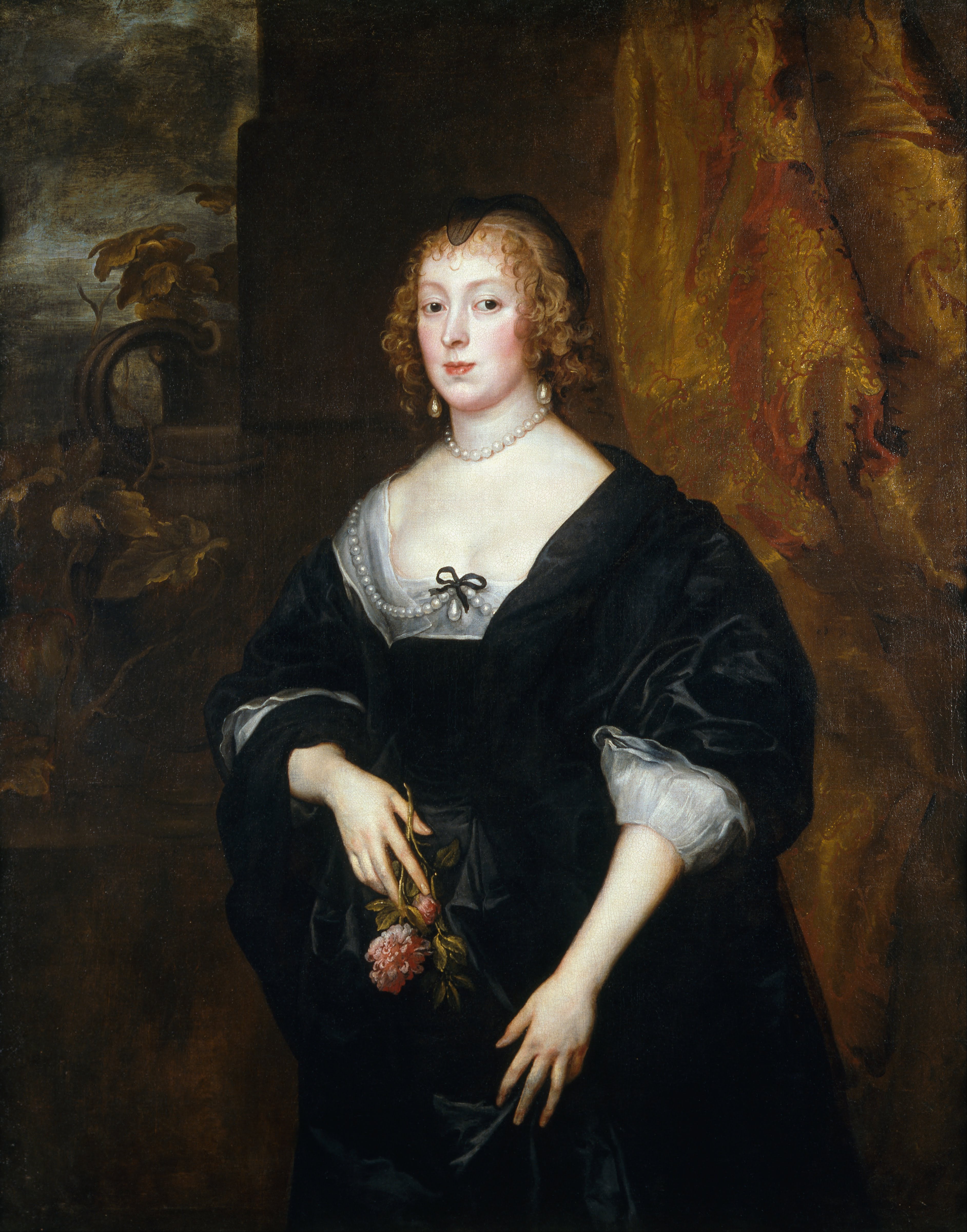 Dorothée, Lady Dacre - Antoine van Dyck