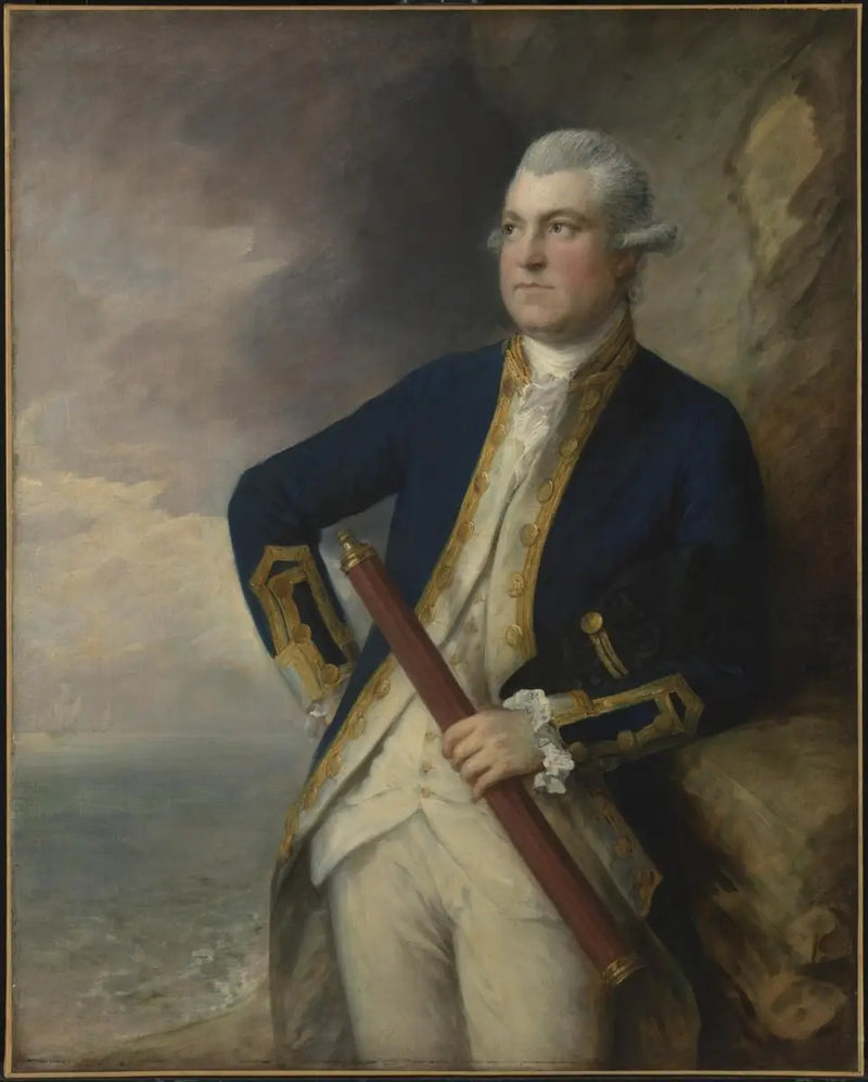 Admiral Sir Charles Thompson, Baronet - Thomas Gainsborough