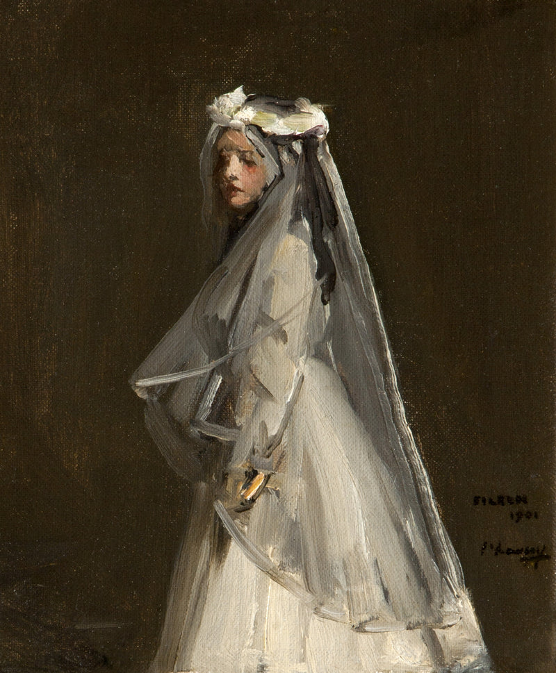 Eileen, Her First Communion - John Lavery