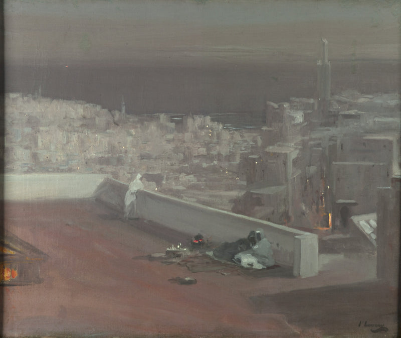Night, Tangier - John Lavery