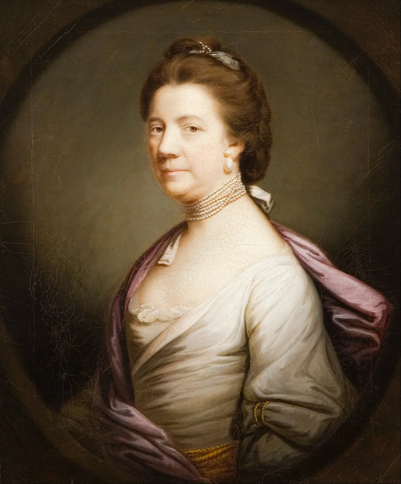 Portrait of a lady in white - Joshua Reynolds