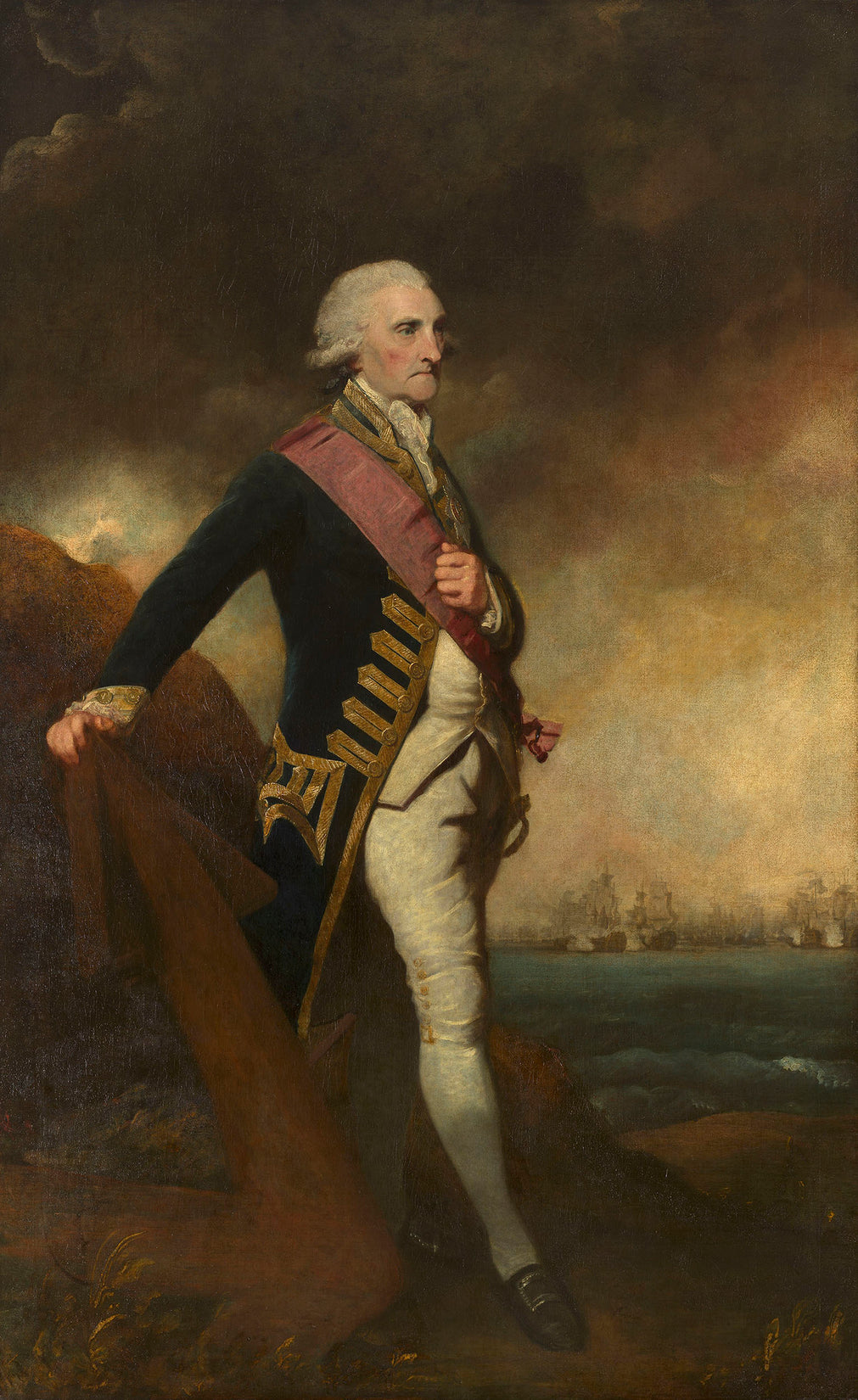 George Brydges, premier Lord Rodney (1719?-1792) - Joshua Reynolds