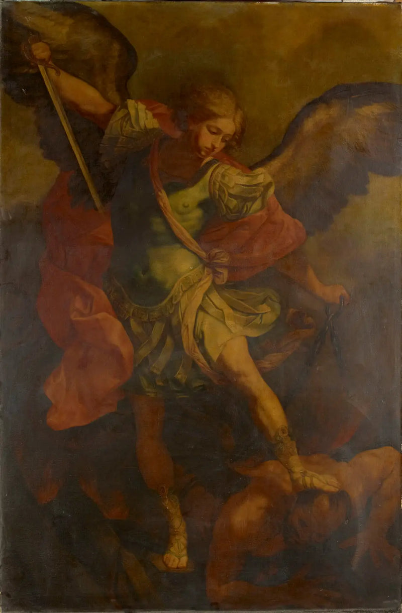 Saint Michael the Archangel defeating the dragon - Joshua Reynolds