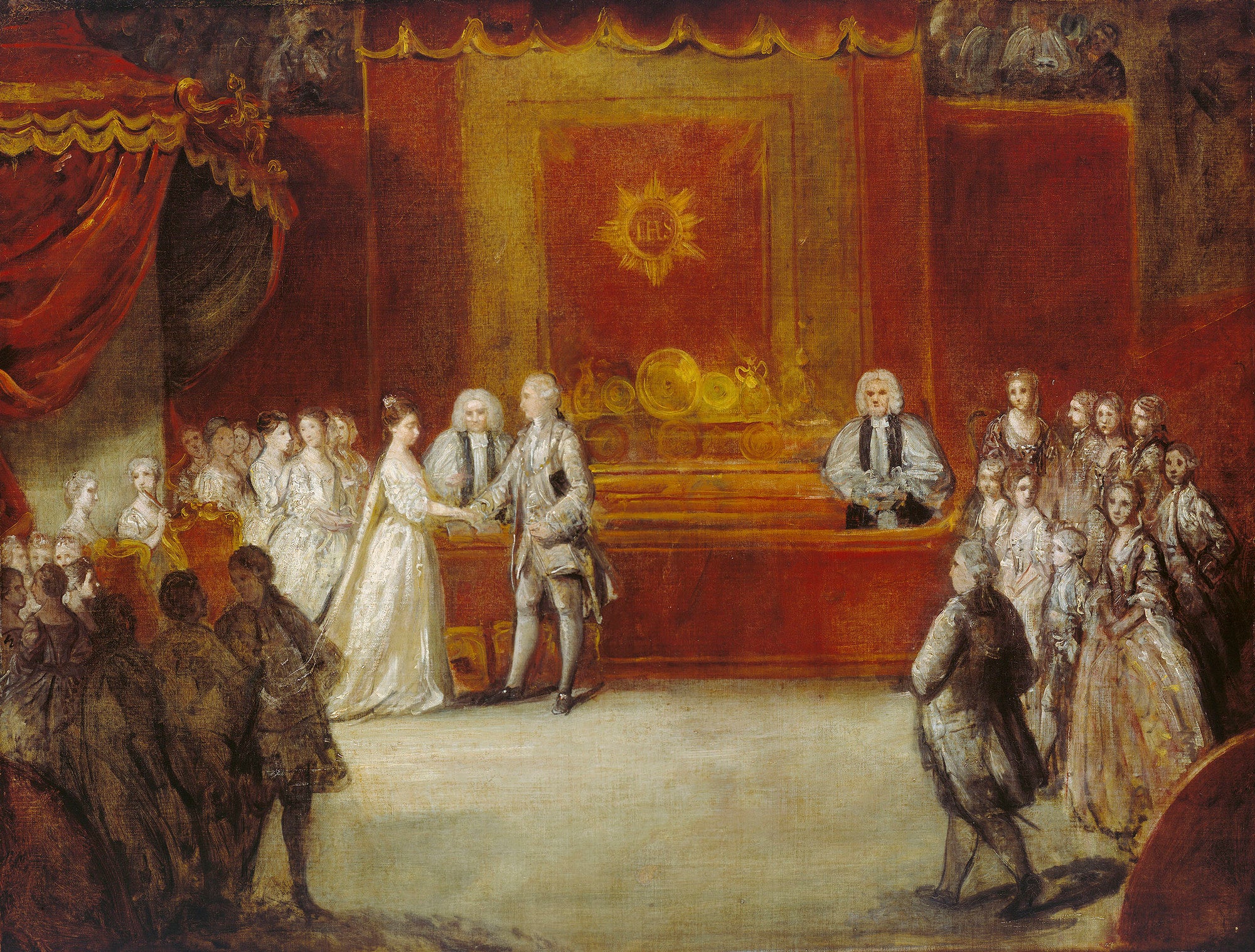 Le mariage de George III - Joshua Reynolds