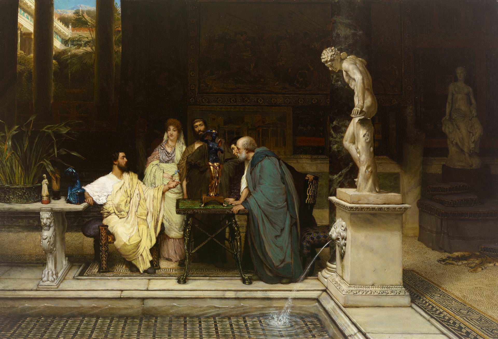 Un amateur d'art - Lawrence Alma-Tadema