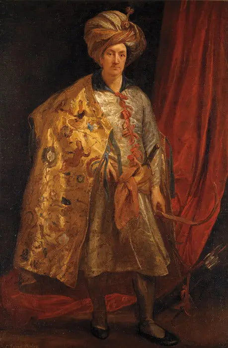 Sir Robert Shirley (1581-1628) - Antoine van Dyck - Alpha Reproduction