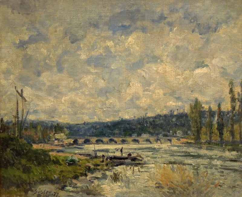 The Bridge at Sèvres - Alfred Sisley