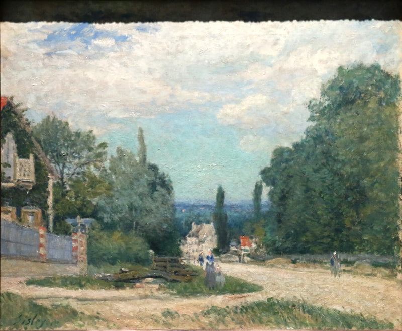 Road to Louveciennes - Alfred Sisley