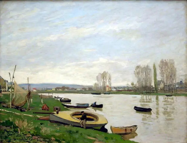 The Seine at Argenteuil (1872) - Alfred Sisley