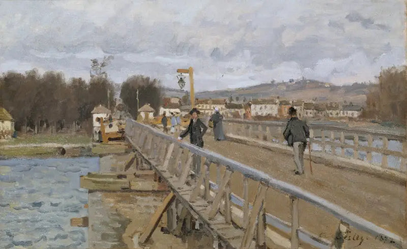 Argenteuil Bridge - Alfred Sisley