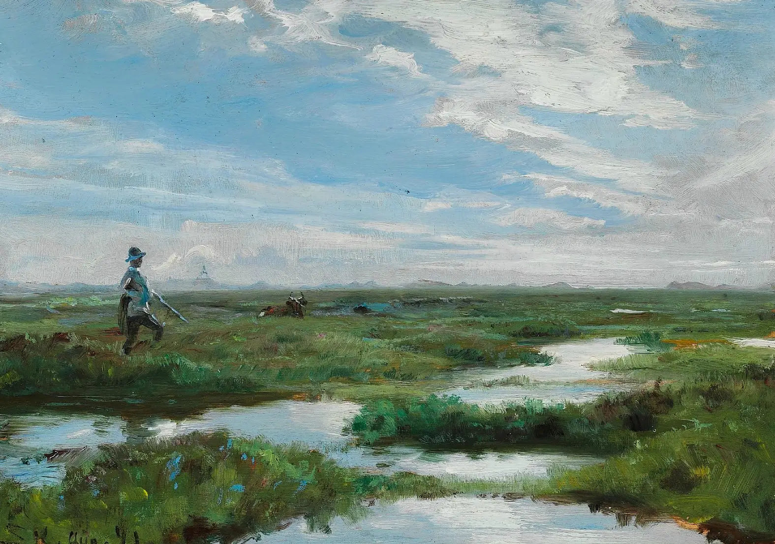 Skagen Heath près de Brovandene - Peder Severin Krøyer - Alpha Reproduction